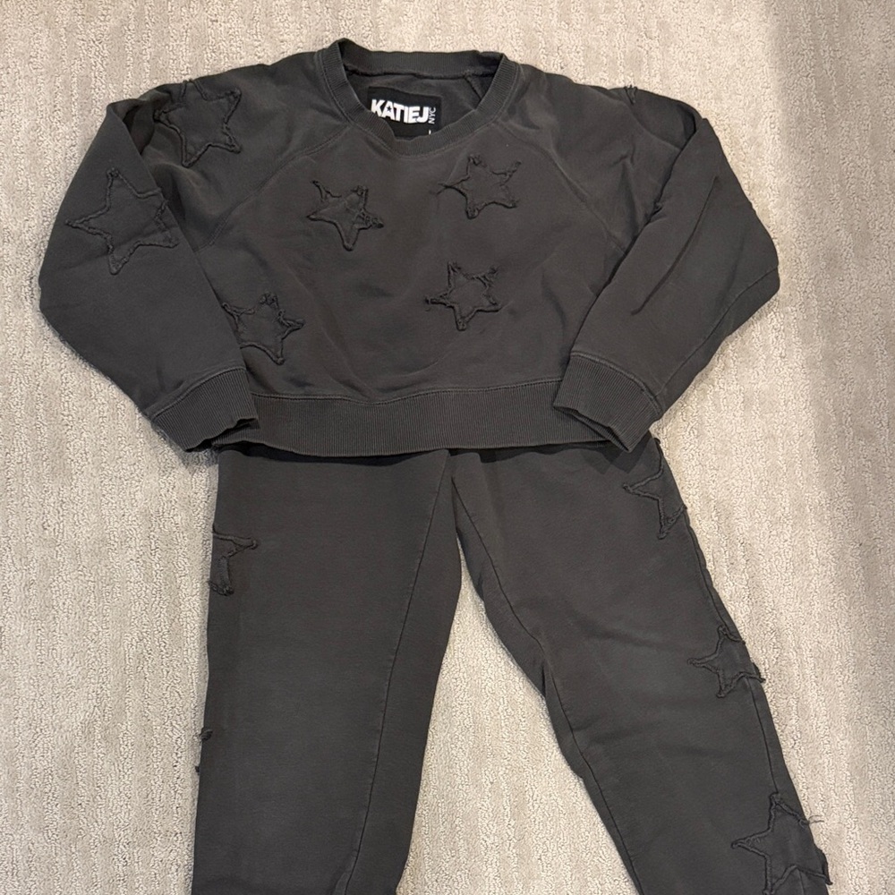 Katie J NYC matching sweatsuit, size L (12)